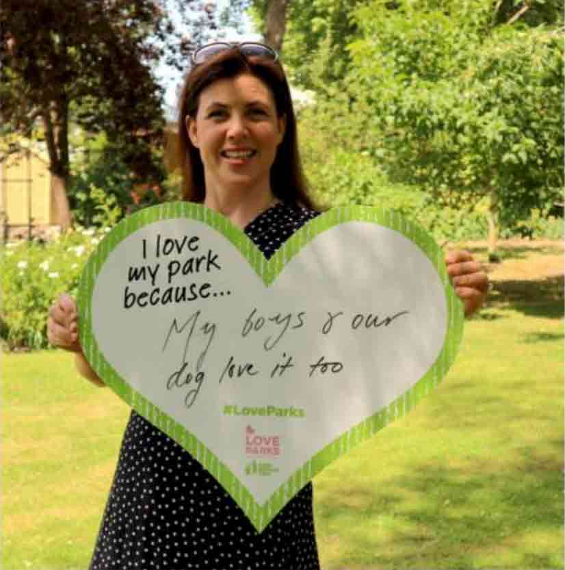 I love my park because ... My boys & our dog love it too
